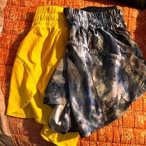 Lululemon Track That HR Short YELLOW ONLY FOR HALEY